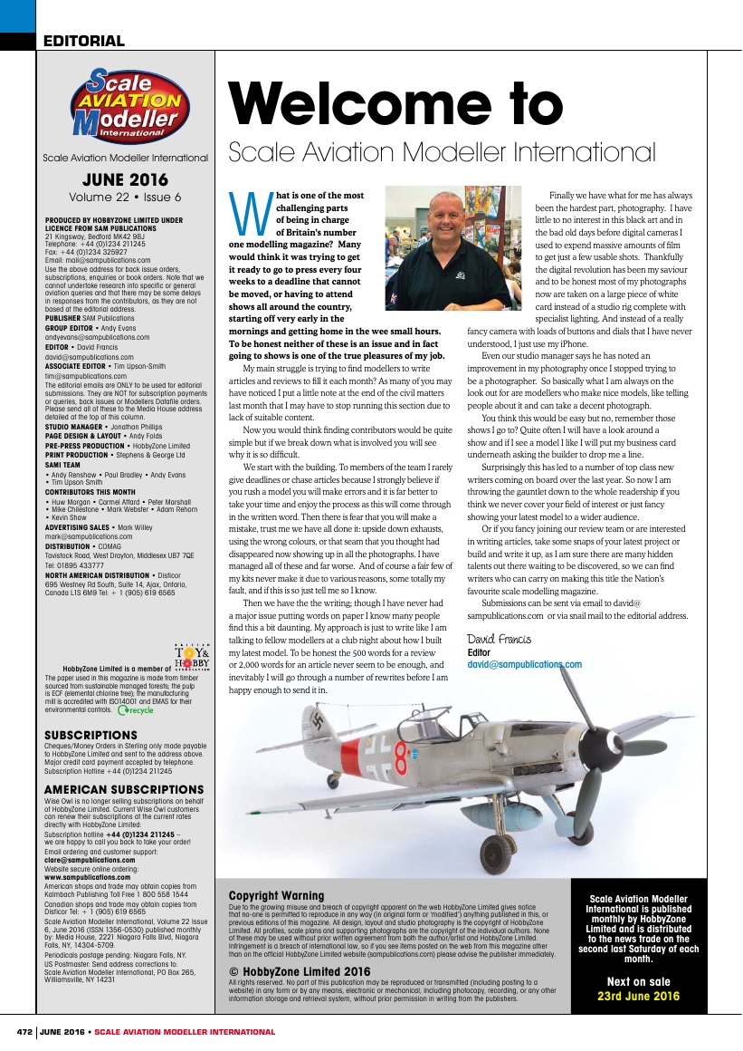 Scale Aviation Modeller International 2016-06